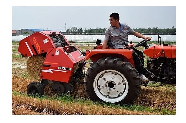 Enfardadora Bolo Tractor Agricola Pasto Alfalfa