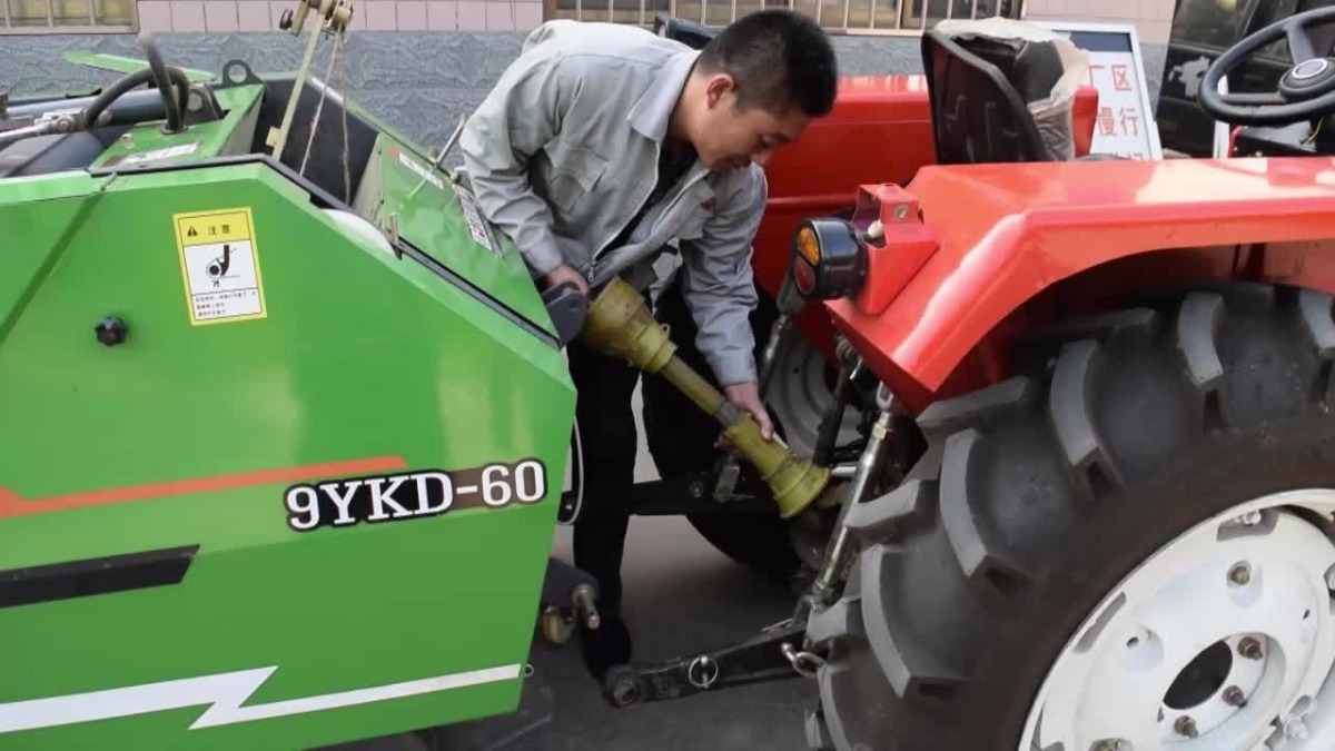 Enfardadora Bolo Tractor Agricola Pasto Alfalfa - Imagen 4